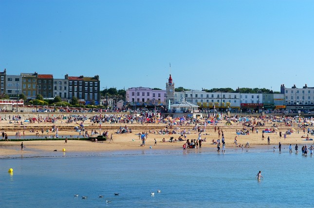 Margate, Kent, England beach